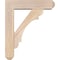 Ekena Millwork Olympic Craftsman Smooth Bracket w/ Offset Brace, Douglas Fir, 5 1/2"W x 20"D x 24"H BKT0604X20X24OLY04SDF - alternate 4